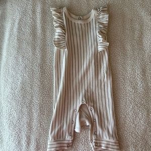 Pehr Organic Ruffle Romper 6-12M